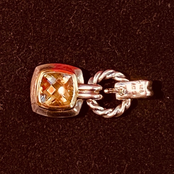 * SOLD* David Yurman Citrine Drop Earrings - Picture 8 of 9